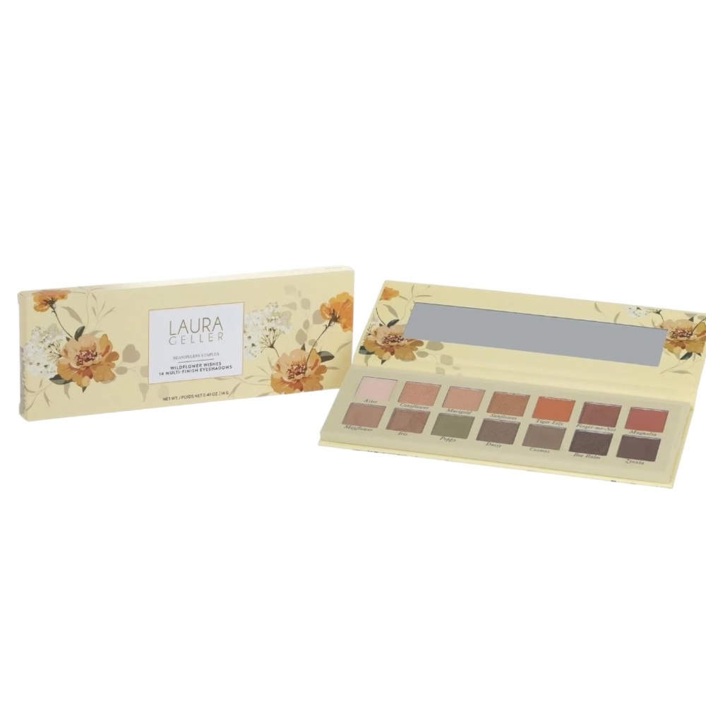 Laura Geller Seasonless Staples Wildflower Wishes Eyeshadow Palette 14 Pan - Picture 4 of 5
